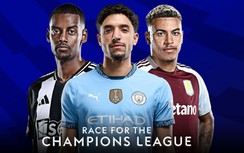 Ngoại hạng Anh: Nghẹt thở cuộc đua giành suất tham dự Champions League