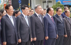 Lãnh đạo Đảng, Nhà nước dâng hương Chủ tịch Hồ Chí Minh tại Bến Nhà Rồng