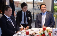 Hai Thủ tướng Việt Nam - Nhật Bản thưởng thức cafe, thăm Bảo tàng Lịch sử Quốc gia