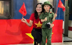 Khởi hành chuyến tàu đặc biệt chào mừng ngày đất nước hoàn toàn giải phóng