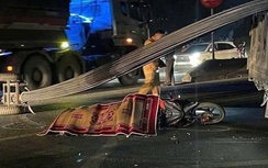 Hai thanh niên đi xe máy về Hà Nam nghỉ lễ, một người tử vong vì đâm vào xe tự chế