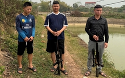 Sử dụng súng nén hơi để bắn chim, 3 thanh niên ở Bắc Giang bị khởi tố