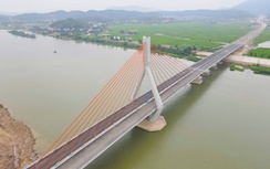 Thông xe cầu dây văng gần 1.500 tỷ đồng, nối Bắc Giang và Hải Dương