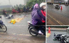 Bắc Giang: Ngã vào gầm ô tô sau va chạm xe máy, một nam thanh niên tử vong