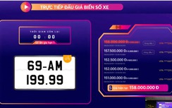 Biển số xe máy Cà Mau trúng đấu giá cao nhất 158 triệu đồng