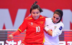 Chia điểm với Iran, tuyển futsal nữ Việt Nam hiên ngang vào tứ kết giải châu Á