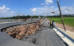 Chủ đầu tư cầu Hòa Bình khắc phục sự cố sụp lún, mời đơn vị kiểm định độc lập