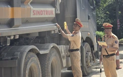 Dự án hơn 300 tỷ đồng ở Yên Bái: CSGT cân tải 24/24h để đảm bảo tiến độ