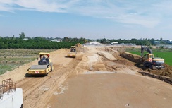 Hoàn thành cấp mỏ cát thi công cao tốc Châu Đốc - Cần Thơ - Sóc Trăng trong tháng 5