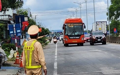 Chở quá tải 235%, chủ xe ở Quảng Ngãi bị phạt hơn 90 triệu đồng