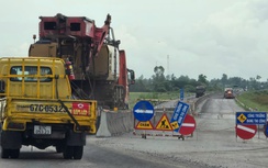 Khắc phục tồn tại trên công trường cao tốc Lộ Tẻ - Rạch Sỏi, đảm bảo an toàn thi công