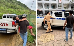 CSGT Yên Bái đưa sản phụ vượt 15km đến trạm y tế,  bé gái ra đời an toàn