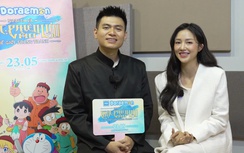 Vợ chồng Salim, Hải Long gây tranh cãi khi lồng tiếng phim "Doraemon"