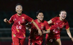 CLB nữ TP.HCM quyết hạ đội bóng Trung Quốc tại giải châu Á