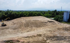 Doanh nghiệp xây dựng than khó vì giá cát tăng đột biến