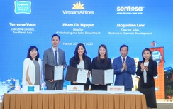 Vietnam Airlines bắt tay Tổng cục Du lịch Singapore và Sentosa hút khách Việt