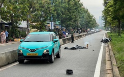 Taxi công nghệ chạy ngược chiều tông trúng xe máy,  người đàn ông tử vong tại chỗ