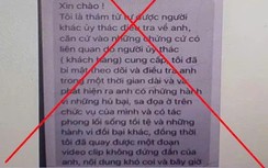 CSGT TP.HCM cảnh báo thủ đoạn tống tiền qua tin nhắn