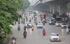 Cận cảnh những tuyến đường sắp được phân làn cứng ở Hà Nội