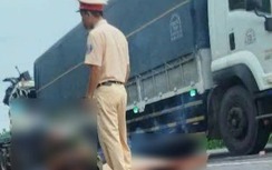 Tiền Giang: Tài xế xe container tử vong sau va chạm với ô tô tải