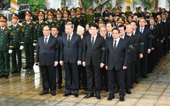 Lãnh đạo Đảng, Nhà nước tiễn biệt nguyên Chủ tịch nước Trần Đức Lương