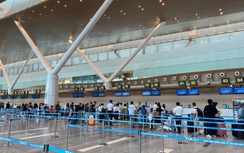 Khắc phục xong mối nối ống thoát nước nhà ga T3 sân bay Tân Sơn Nhất