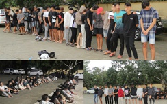 Gần 50 thanh niên hẹn nhau đua xe trái phép trong đêm ở Sóc Trăng