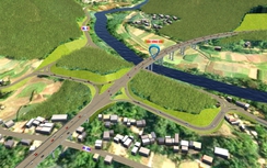 Vướng mặt bằng, tiến độ dự án đường bộ Chợ Mới - Bắc Kạn chưa thể bứt tốc