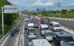 Cấm xe máy đi vào đường dẫn cao tốc TP.HCM - Long Thành - Dầu Giây từ ngày 7/6