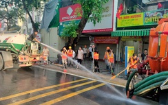 Khắc phục xong bùn phun trào tại dự án metro Nhổn - ga Hà Nội