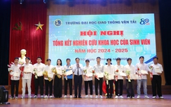 63 nghiên cứu khoa học xuất sắc của sinh viên Đại học GTVT được trao giải