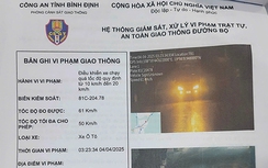 9 lần vi phạm tốc độ trong chưa đầy nửa tháng, người đàn ông bị phạt gần 37 triệu đồng