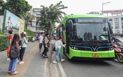 Hà Nội vận hành thí điểm tuyến buýt điện 43 Kim Mã - Đông Anh