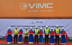 Cần Thơ khai trương tuyến Mekong Express, thời gian từ Cái Cui đến Cái Mép còn 15 giờ