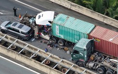 Tai nạn liên hoàn trên cao tốc TP.HCM - Long Thành - Dầu Giây, giao thông ùn ứ nhiều giờ