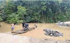 Xử nghiêm vụ người dân bị thu tiền khi đi qua đoạn đường ngập ở Cao Bằng