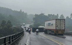 Tai nạn liên hoàn trên Cao tốc Nội Bài - Lào Cai, 3 người bị thương