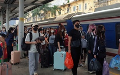 Gần 10 nghìn khách qua ga Hà Nội trong ngày cuối nghỉ lễ 30/4
