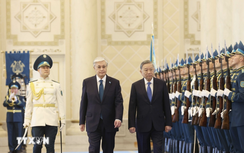 Kazakhstan tổ chức lễ đón trọng thể Tổng Bí thư Tô Lâm và Phu nhân