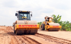 Bước chuyển quan trọng trên cao tốc Cần Thơ - Cà Mau sau 50 ngày đêm thi đua