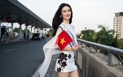 Hoa hậu Ý Nhi mang hơn 160kg hành lý đến Ấn Độ thi Miss World