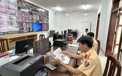 CSGT Bình Định phạt nguội hàng nghìn phương tiện vi phạm qua hình ảnh