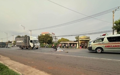 Va chạm xe tải và xe máy trên QL20, một người đàn ông tử vong tại chỗ