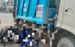 Va chạm giữa xe chở rác và xe máy, người đàn ông tử vong tại chỗ