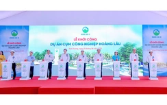 Vĩnh Phúc: Khởi công dự án Cụm công nghiệp Hoàng Lâu, huyện Tam Dương