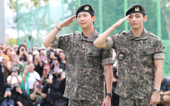 V và RM của nhóm BTS xuất ngũ: Cổ phiếu Hybe gần chạm đỉnh