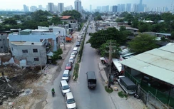 Cận cảnh khu đất 22.000m2 chưa GPMB, nguy cơ khiến nút giao An Phú vỡ tiến độ