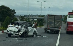 Bản tin TNGT 11/6: Va chạm giữa xe khách và ô tô con trên cao tốc Liên Khương - Prenn