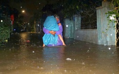 Đà Nẵng ngập lụt do bão số 1, giao thông chia cắt, nhiều hộ dân sơ tán