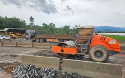 Mưa cản tiến độ, cao tốc qua miền Trung linh hoạt chuyển mũi thi công